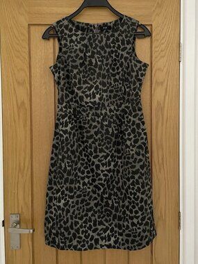 F&F brand, size 12 dress, pleated hem, straight neckline